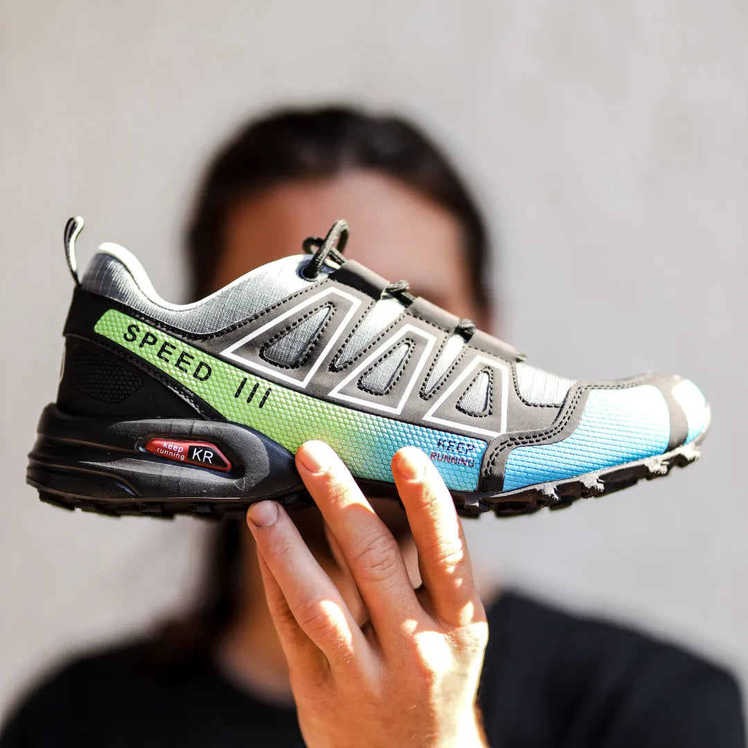 Comfortabele outdoor wandelschoenen voor dames, slip-vrije zool, ergonomisch ontwerp, ademend materiaal, bruin
