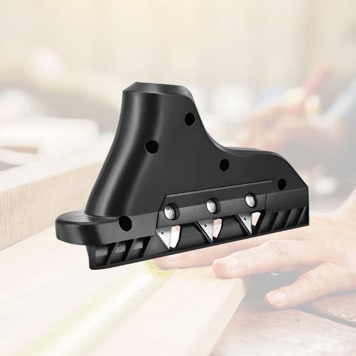 Handgereedschap BevelPro voor schuine randen; ideaal voor doe-het-zelf afschuining van gipsplaat.
