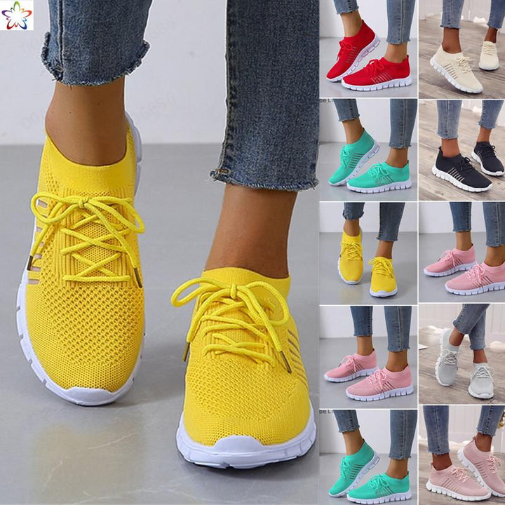 Dames Lichte Ademende Orthopedische Sneakers