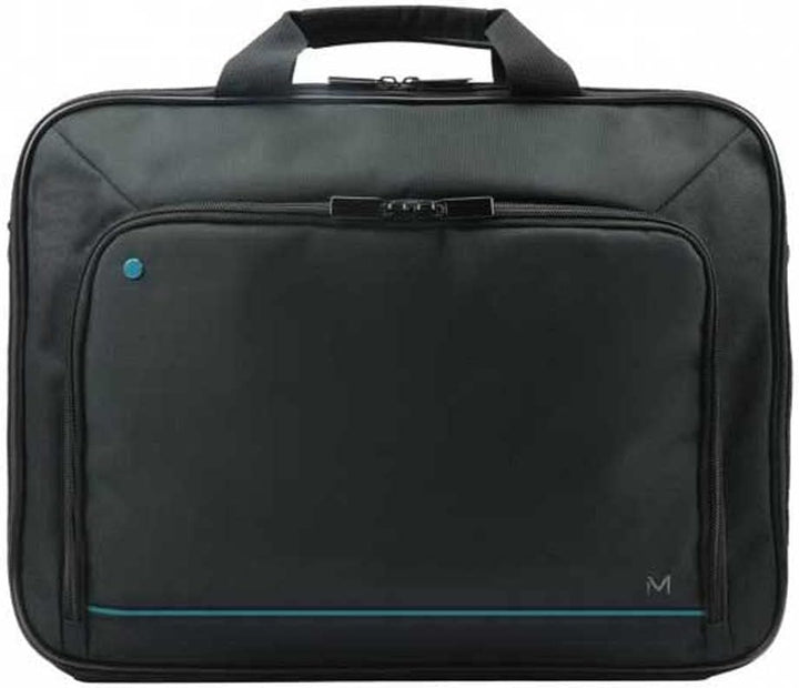 Blauwe duurzame clamshell laptoptas voor 14-15.6 inch laptops. Perfecte bescherming voor werk en reizen.
