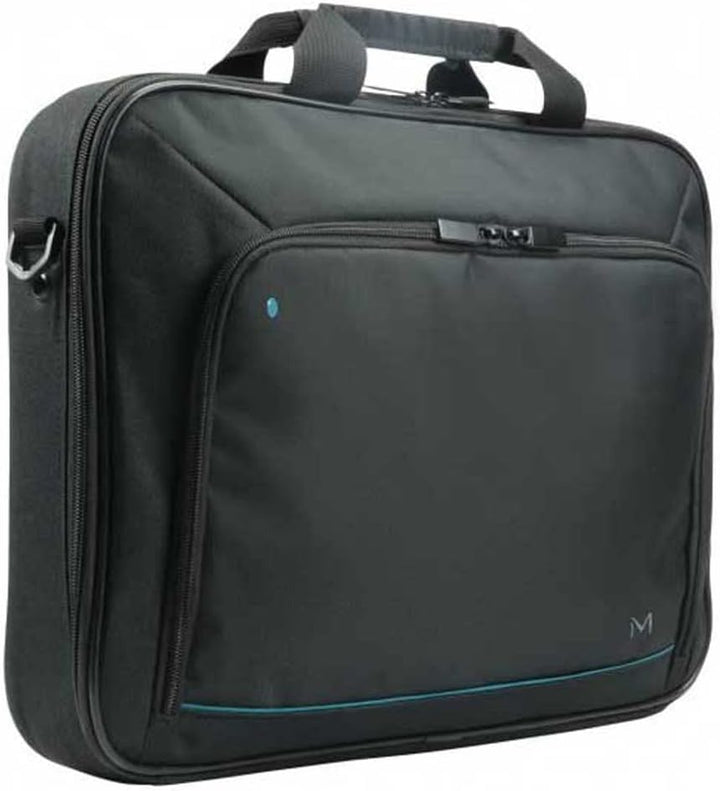 Stijlvolle blauwe clamshell aktetas laptoptas. Biedt optimale bescherming voor je 14-15.6 inch laptop.