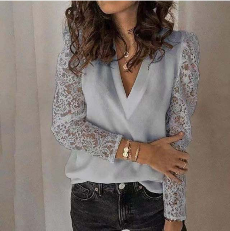 Chic Flower Blouse™️: comfortabele damesbloes met bloemenprint. Perfecte zomerkleding voor vrouwen.