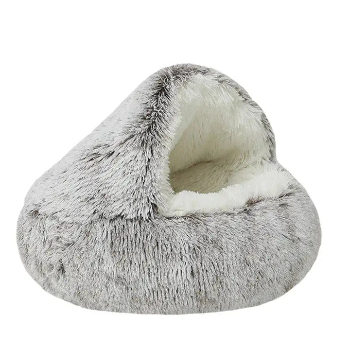 Stijlvol roze hondenbed, droombedje voor huisdieren, biedt comfort en anti-stress ondersteuning. Wasbaar en duurzaam.