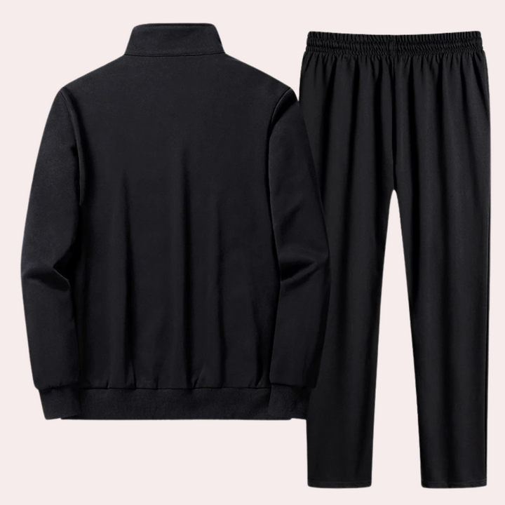 Stijlvol heren trainingspak Owen, comfortabel voor casual gebruik en vrije tijd. Veelzijdig en modern joggingspak.