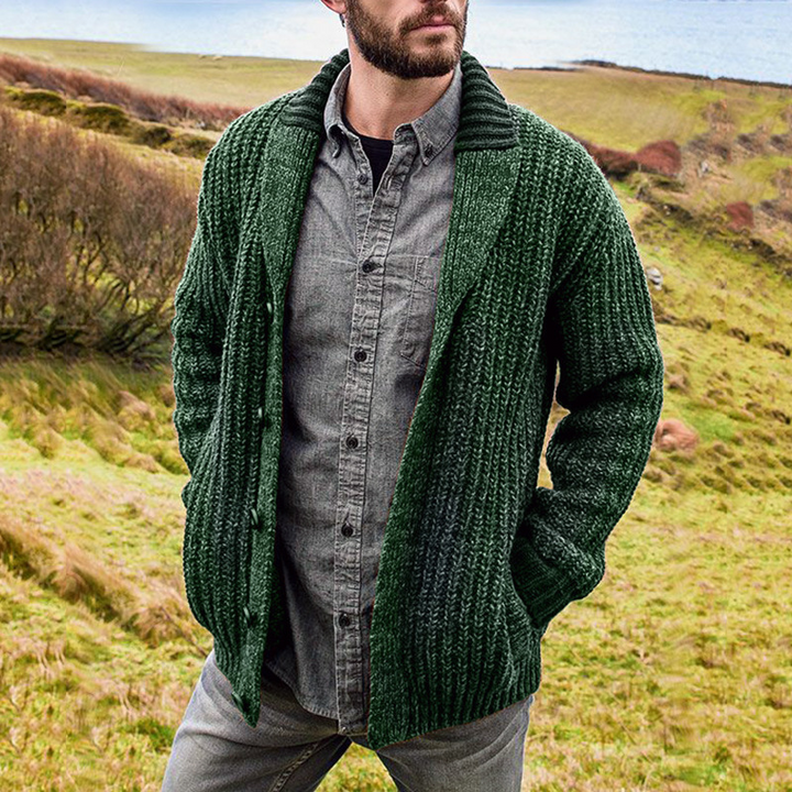Zacht Jaedans comfortabel vest, warm en casual. Een modieuze pullover voor heren.