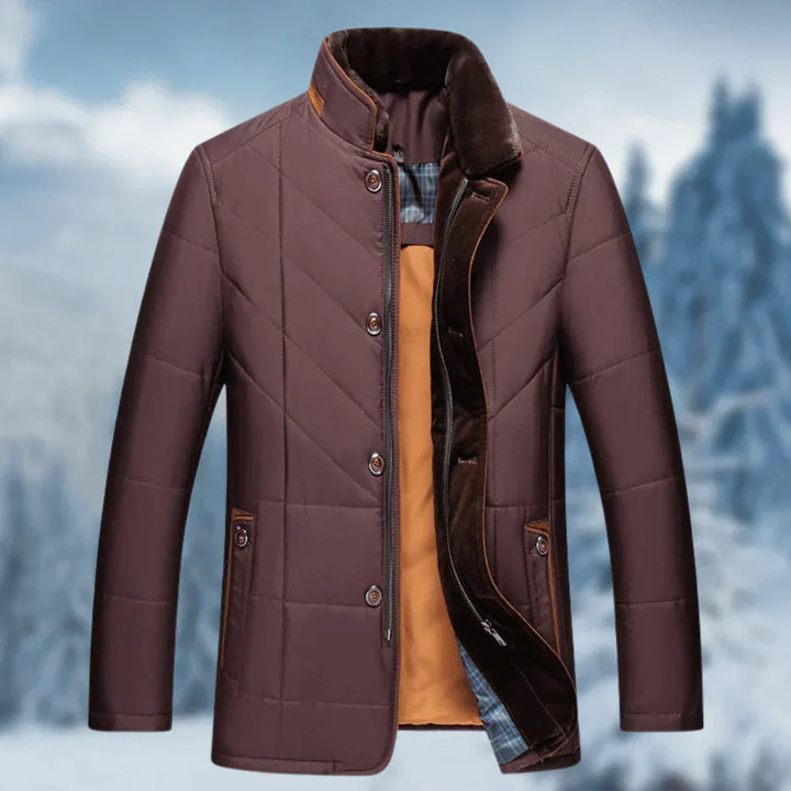 De Victor heren winterjas: comfortabel, stijlvol en warm. Essentiële bovenkleding voor elke man deze winter.