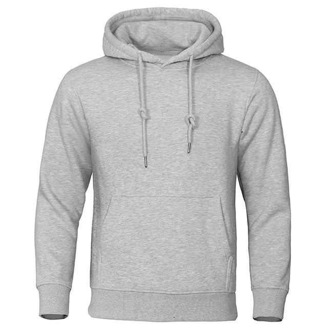 Casual herenhoodie met capuchon, perfect voor dagelijkse kleding en een relaxte look.