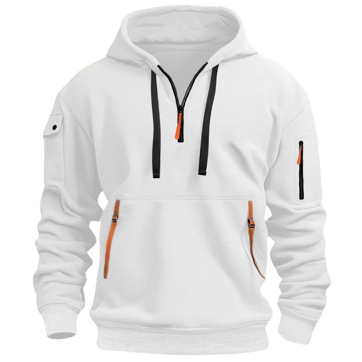 Zachte Levi's heren hoodie, comfortabel casual kledingstuk met capuchon, ideaal voor streetwear en ontspanning.