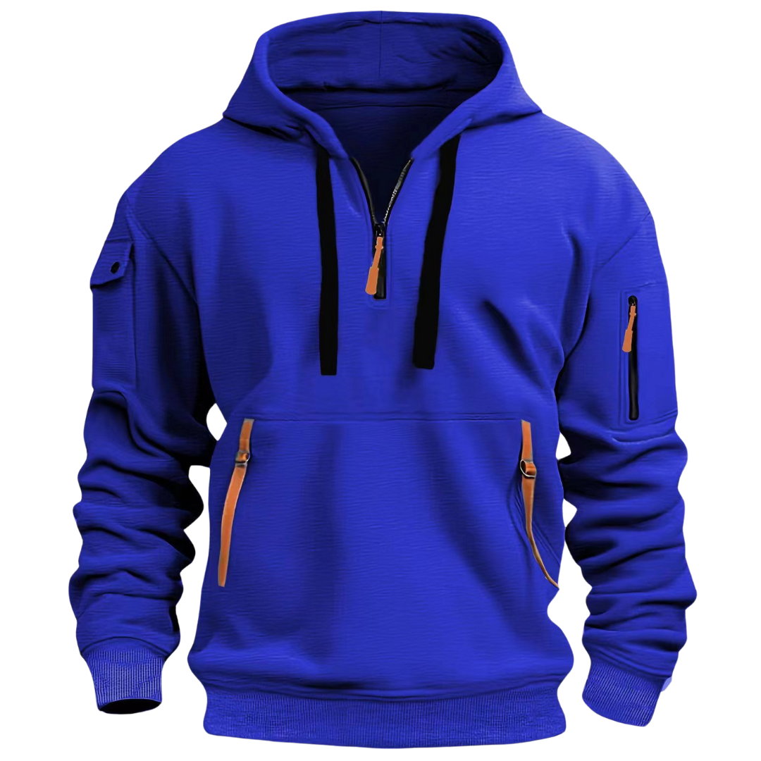 Levi's heren hoodie, comfortabel en modieus, perfect voor een casual look of ontspannen momenten in streetwear.