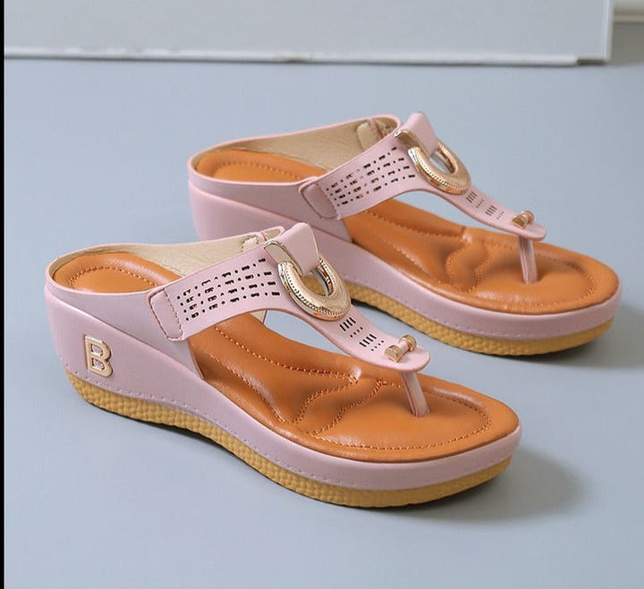 Ademende NicySandals™ comfortabele dames sandalen, ideaal voor lange zomerwandelingen en dagelijks gebruik.