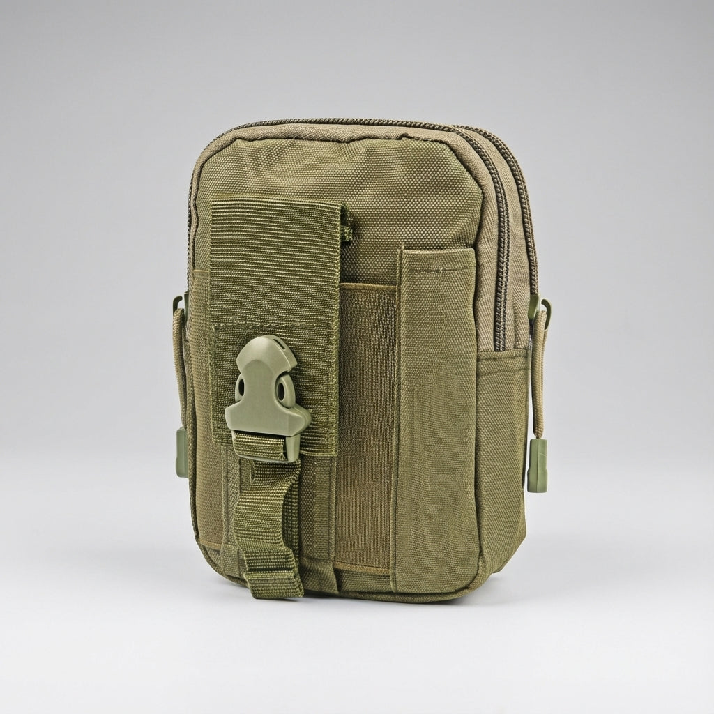 CarryCore compact etui: organiseer al je essentials, geschikt als heuptas of opbergzak voor outdoor gebruik.