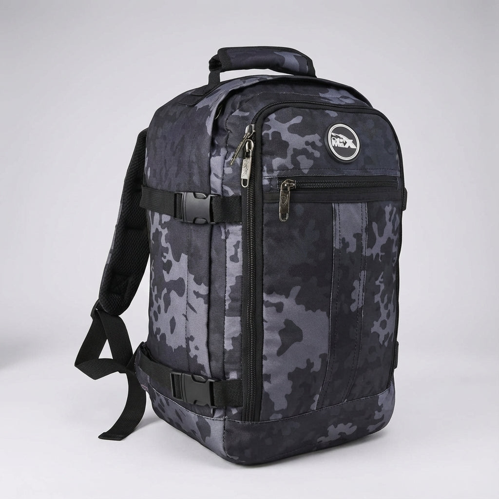 Lichtgewicht 30L reisrugzak, comfortabel en compact. Ideaal voor korte trips als handbagage.