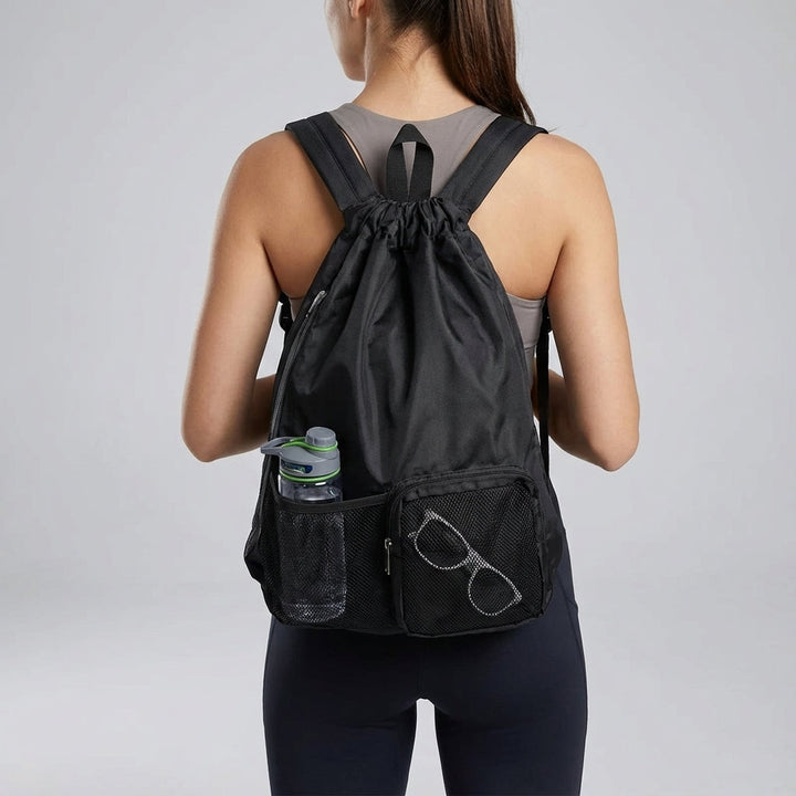 Lichtgewicht ActiveSack gymtas & weekendtas met geventileerd schoenenvak; ideaal voor sportkleding.