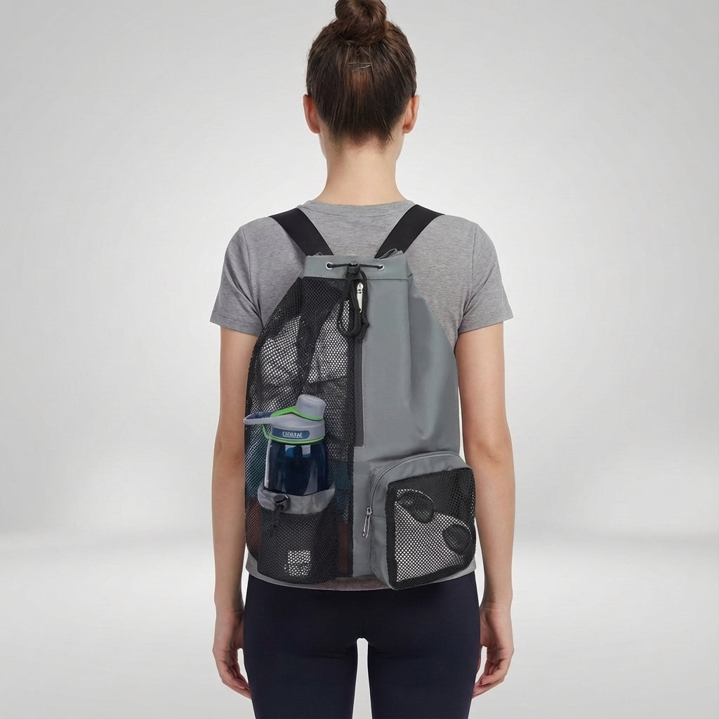 Veelzijdige ActiveSack duffelbag: sporttas, gymtas, weekendtas en compacte reistas in één, unisex design.