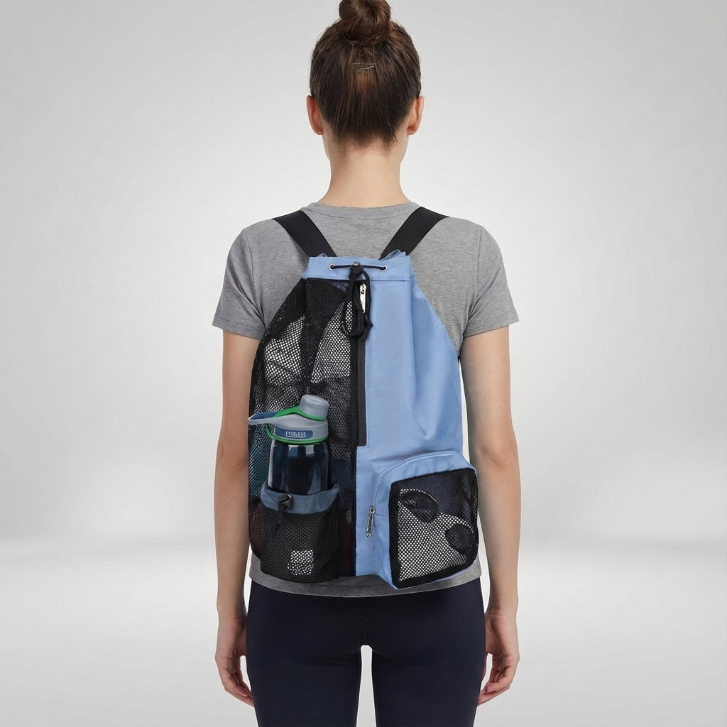 Moderne lichtgewicht ActiveSack sport- & reistas voor dames & heren; geschikt als handbagage.