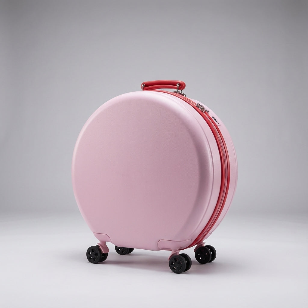 Moeiteloos reizen met deze compacte CarryLite reiskoffer, voorzien van sterke harde schaal en spinnerwielen.