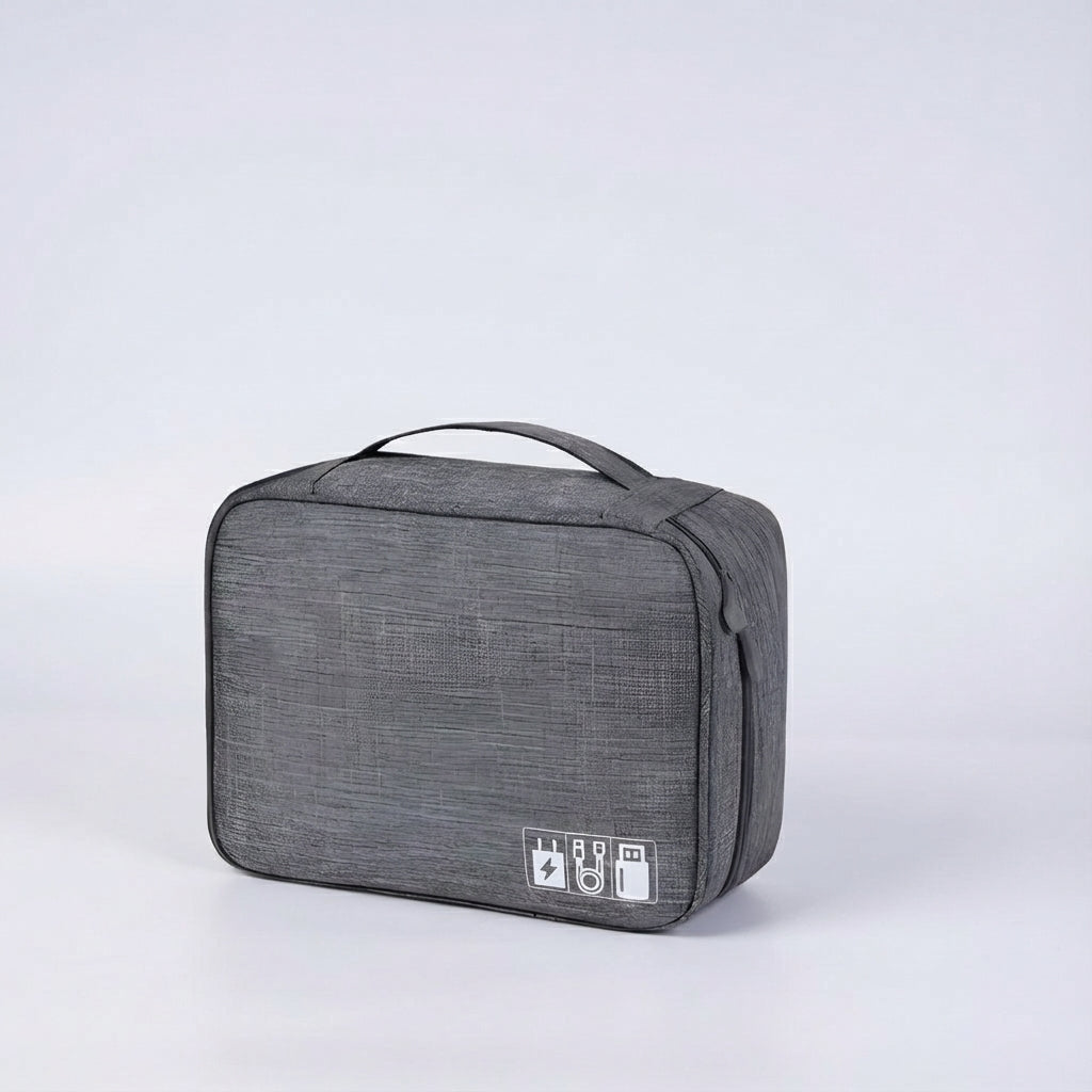 Stijlvolle en robuuste TechTidy kabel organizer, ideaal voor dagelijks gebruik en alle reizen.
