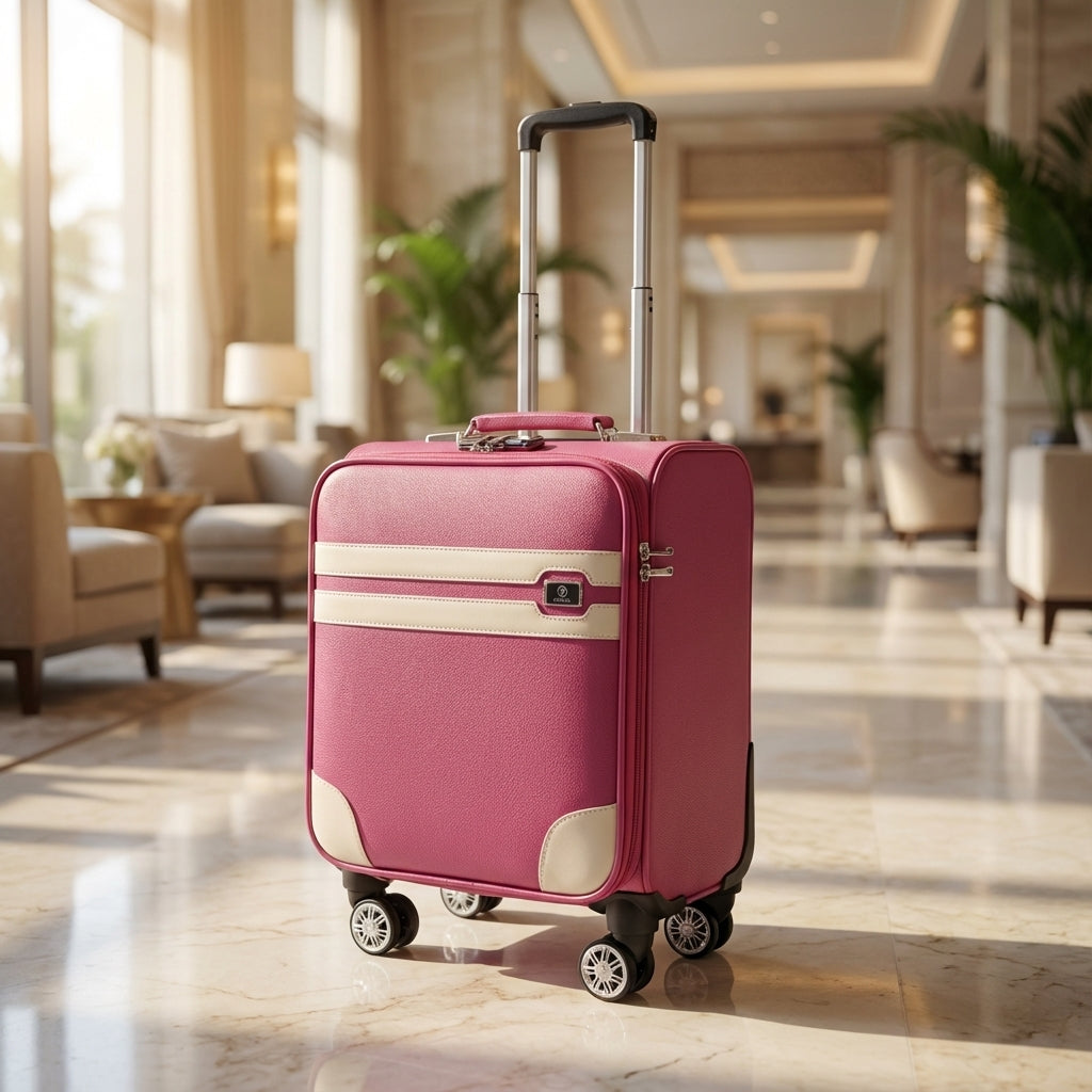 Compacte handbagage trolley SpinCabin, lichtgewicht met spinnerwielen, perfect voor reizen.