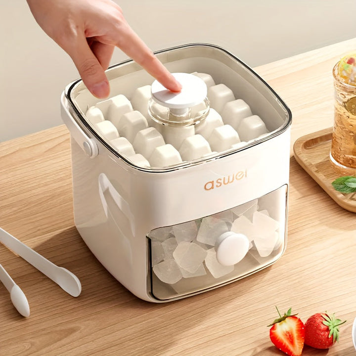 Efficiënte, moderne ijsblokjesmachine voor huishoudelijk gebruik, geniet van snel en stil gemaakte ijsblokjes.