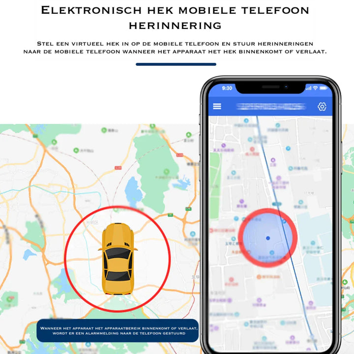 Anti-diefstal mini GPS tracker met sterke magneet voor voertuigen en waardevolle spullen. Realtime locatiebepaler.