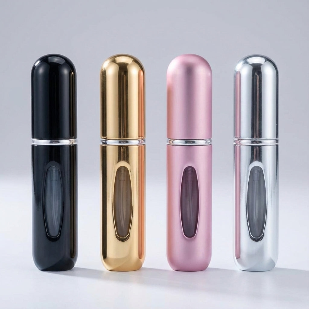 Duurzame PocketMist parfumverstuiver, navulbaar en compact. Perfect reisflesje voor dagelijks gebruik en trips.