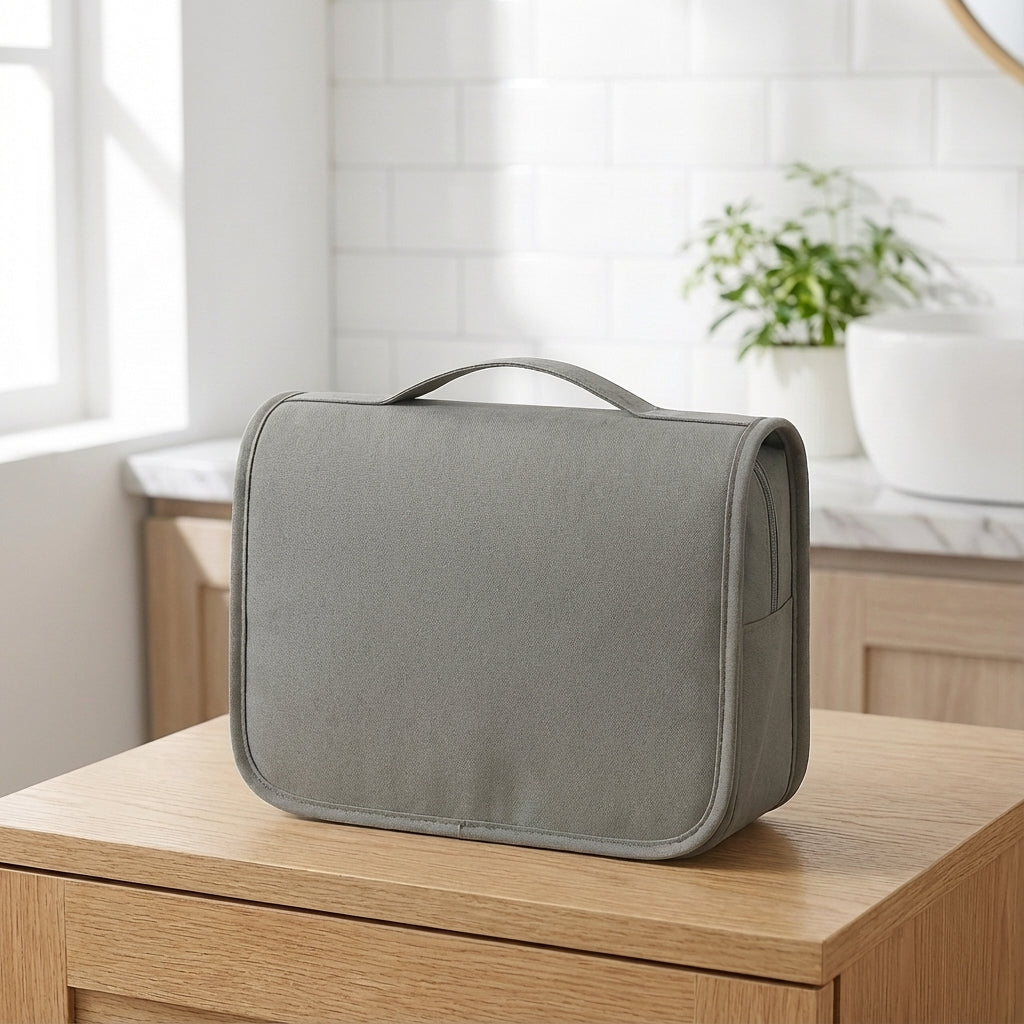 Compacte Neatify unisex toilettas, ideaal voor georganiseerde reisbenodigdheden. Waterdicht en makkelijk mee te nemen.