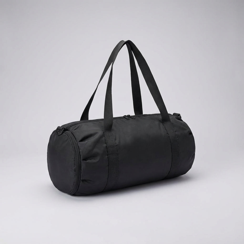 Stijlvolle waterafstotende opvouwbare reistas in duffelbag stijl, perfect voor dames & heren op reis of sport.