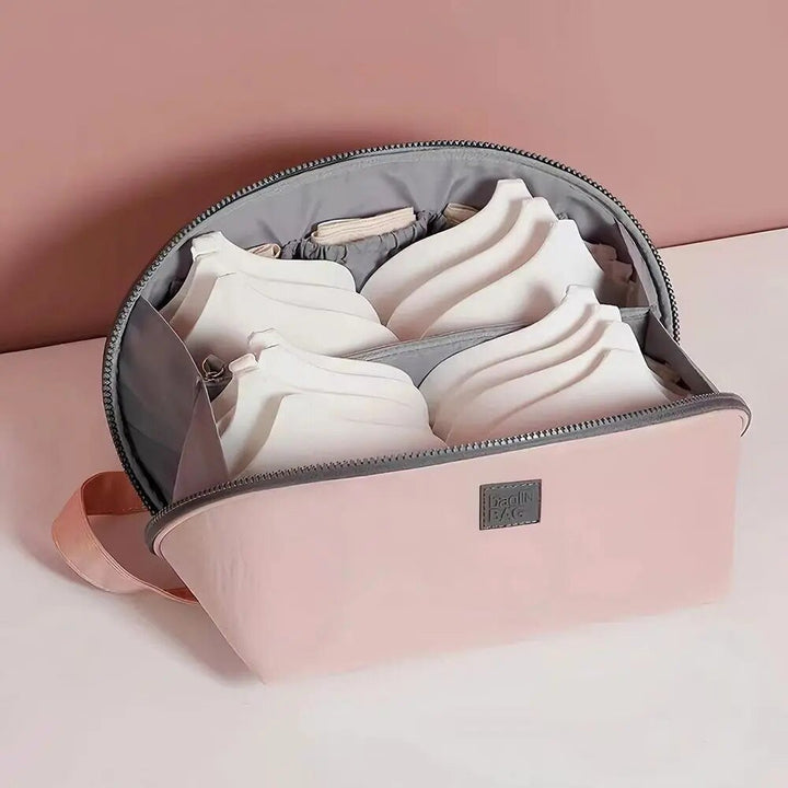 Handzame en compacte toilettas van Packify; perfect voor korte trips en makkelijk mee te nemen als opbergtas.