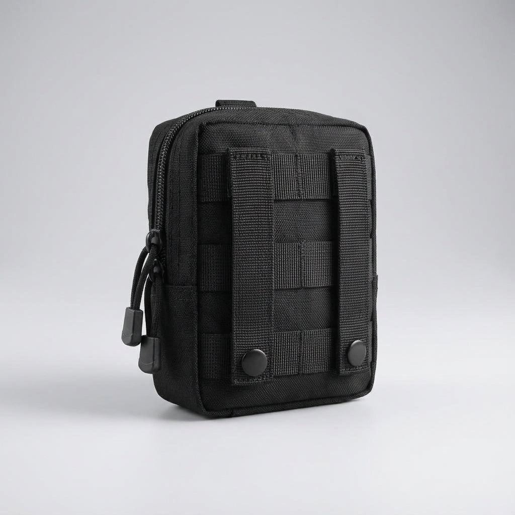Universele tactische utility organizer, perfect als heuptas voor outdoor en survival, met MOLLE bevestiging.