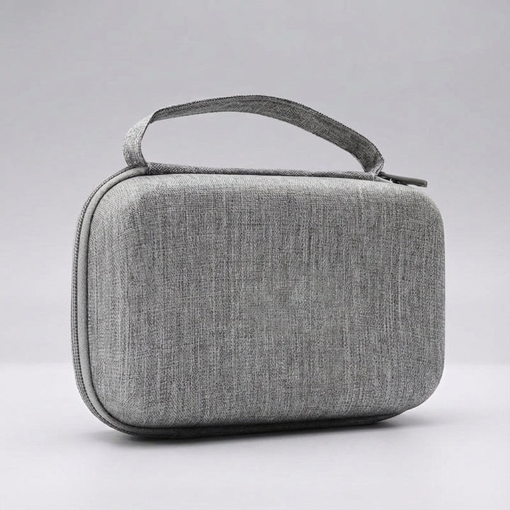 Compacte kabelorganizer en opbergtas, perfect voor het ordenen van elektronica accessoires tijdens het reizen.