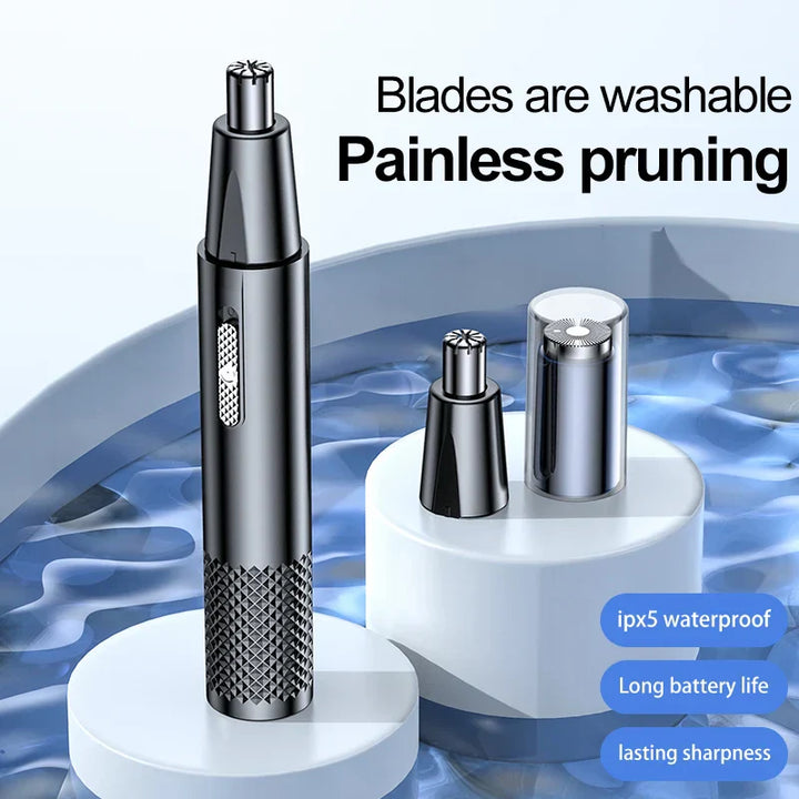 Unisex neushaartrimmer, TrimPro. Oplaadbaar via USB, perfect voor nauwkeurige en snelle persoonlijke verzorging.