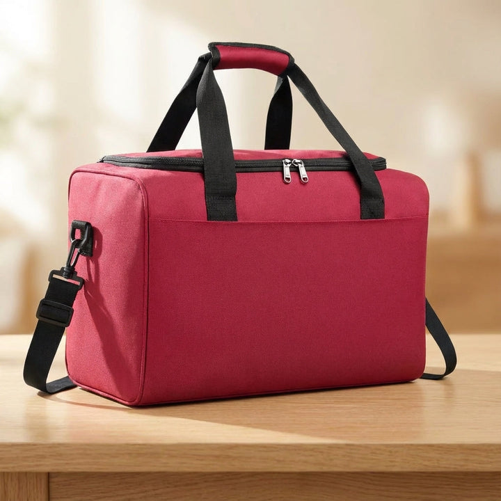 Compacte weekendtas, ideaal als handbagage reistas voor lichtgewicht en georganiseerd reizen.