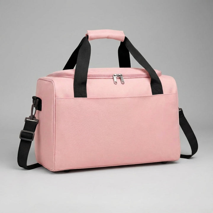 Stijlvolle reis weekendtas, compacte duffelbag met ruime compartimenten voor handbagage.