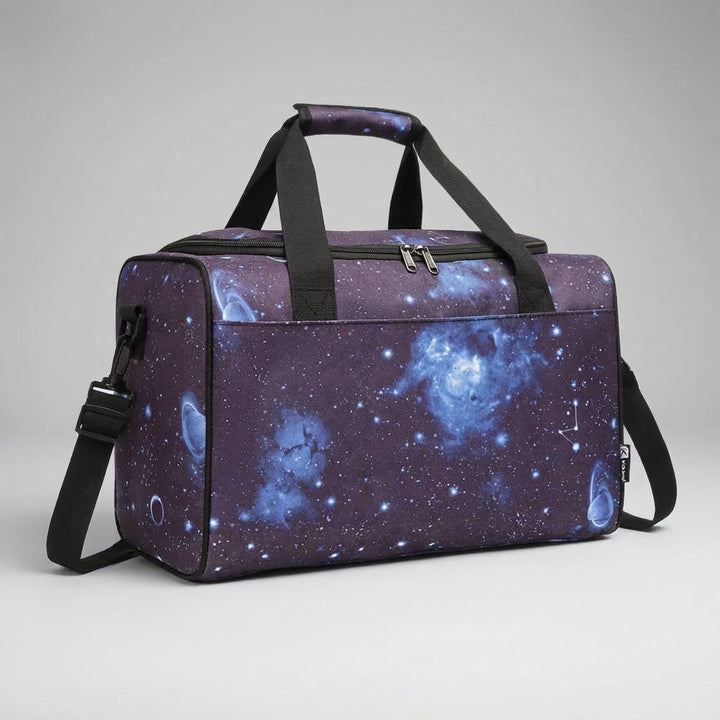 Ruime compacte weekendtas voor handbagage, slim ontworpen reistas met veel opbergruimte.
