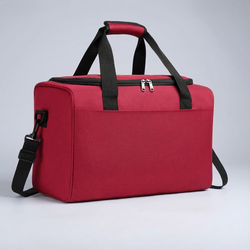 Duffelbag voor korte trips, praktische draagtas voor reizen en weekenduitstapjes.