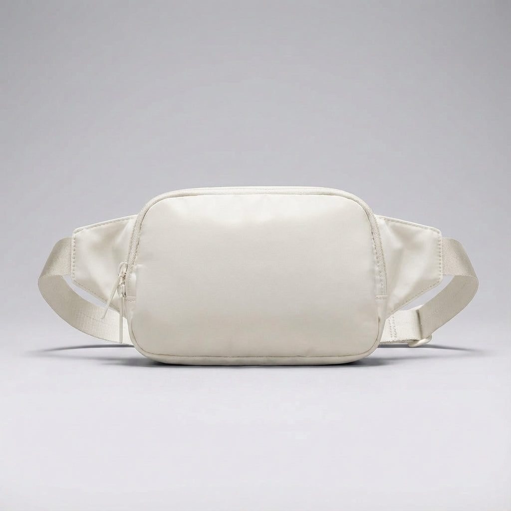 Waterafstotende Pocklet nylon heuptas, unisex, compact en lichtgewicht voor reizen en essentials.