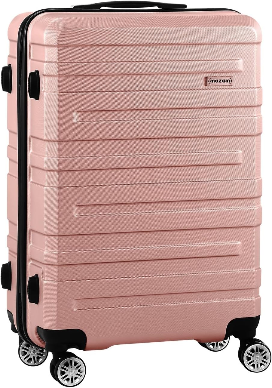 De stevige hardshell constructie beschermt uw spullen in deze 3-delige bagageset.