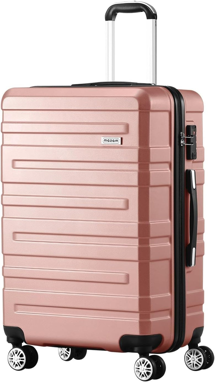 Overzichtelijk interieur met ritsvakken en pakriemen in de 3-delige hardshell kofferset.