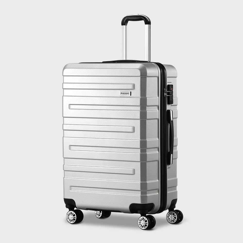 Extra duurzame 3-delige hardshell bagageset met krachtige TSA-sloten en vier dubbele spinnerwielen.
