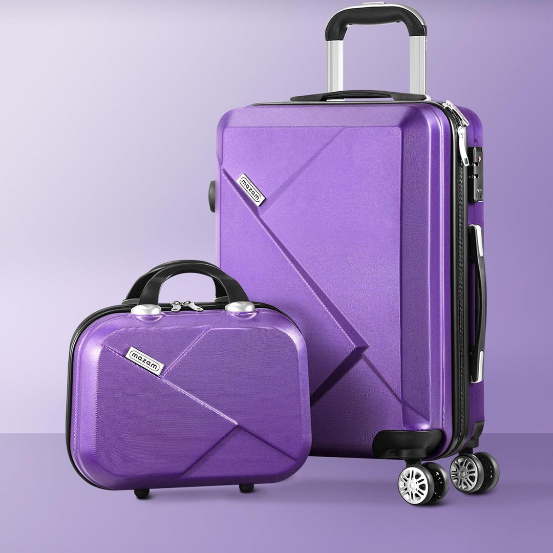Geschikt voor alle reisavonturen: de duurzame hardshell kofferset met TSA-slot en spinnerwielen.