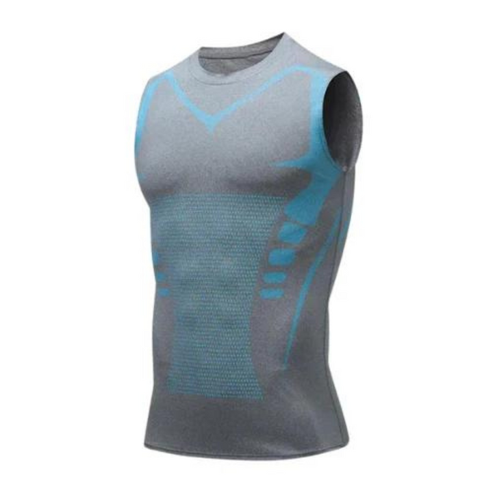 CoreForm houdingcorrector herenshirt; biedt compressie voor rugondersteuning en een zelfverzekerde look.