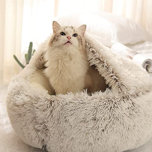 Dierenmand met anti-slip, pluche en zacht, een cozy huisdierbed voor honden en katten.