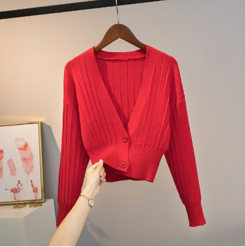 Modieuze Daisy's Sweater™️, gebreide dames trui voor een eigentijdse casual look in de winter.