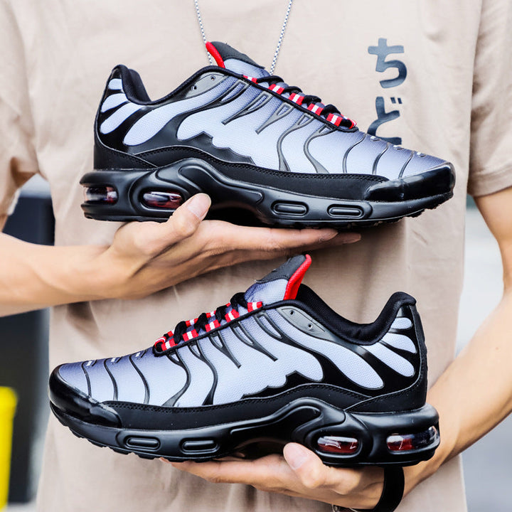 Dames luchtkussen hardloopschoenen in levendige kleuren, ergonomisch ontwerp, ideaal voor sport en dagelijks gebruik, antislipzool.