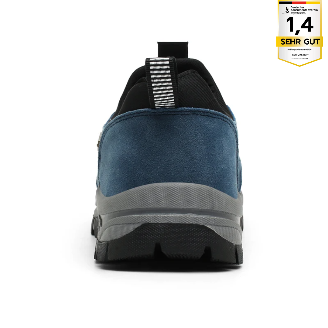 Dames Orthopedische Schoenen, ergonomisch, ademend, sneakers, blauw design. Comfort en stijl voor de hele dag ondersteuning.