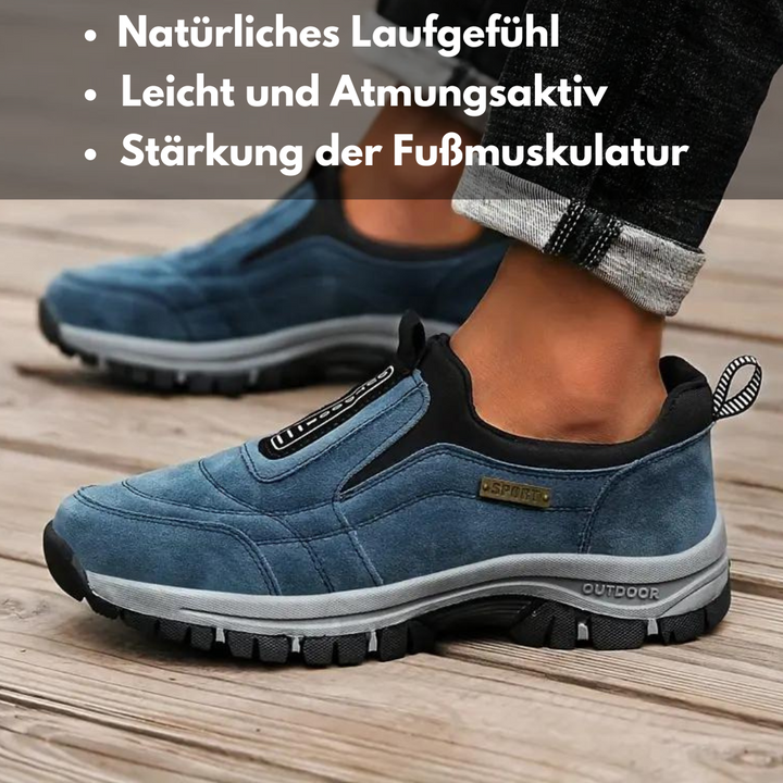 Dames Orthopedische Schoenen, ergonomisch, ademend, sneakers, blauw design. Comfort en stijl voor de hele dag ondersteuning.