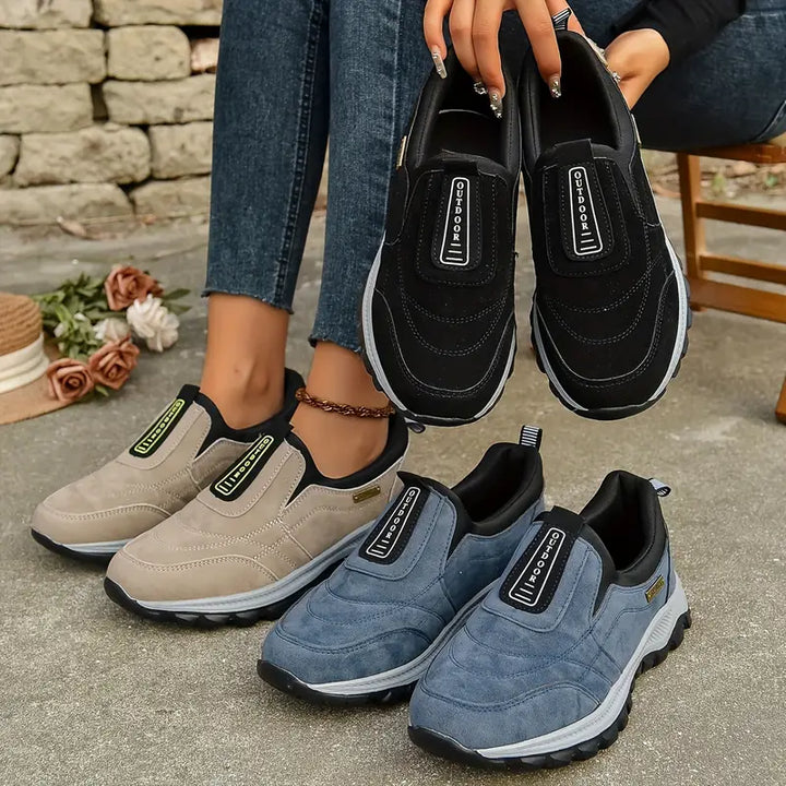 Dames Orthopedische Schoenen, ergonomisch, ademend, sneakers, blauw design. Comfort en stijl voor de hele dag ondersteuning.