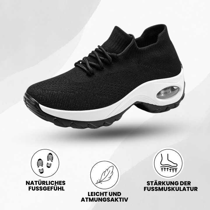 Dames Orthowalk schoenen, ergonomisch ontwerp, in wit, ondersteunen de voetgezondheid en bieden comfort voor dagelijks gebruik en sport.