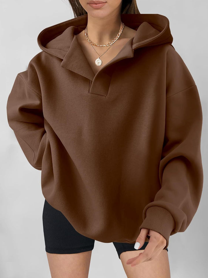 De perfecte dames oversized hoodie voor wie op zoek is naar zowel trend als comfort.