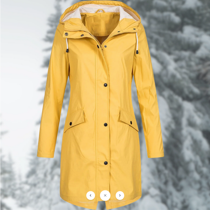 Dames regenjas in verschillende modieuze kleuren